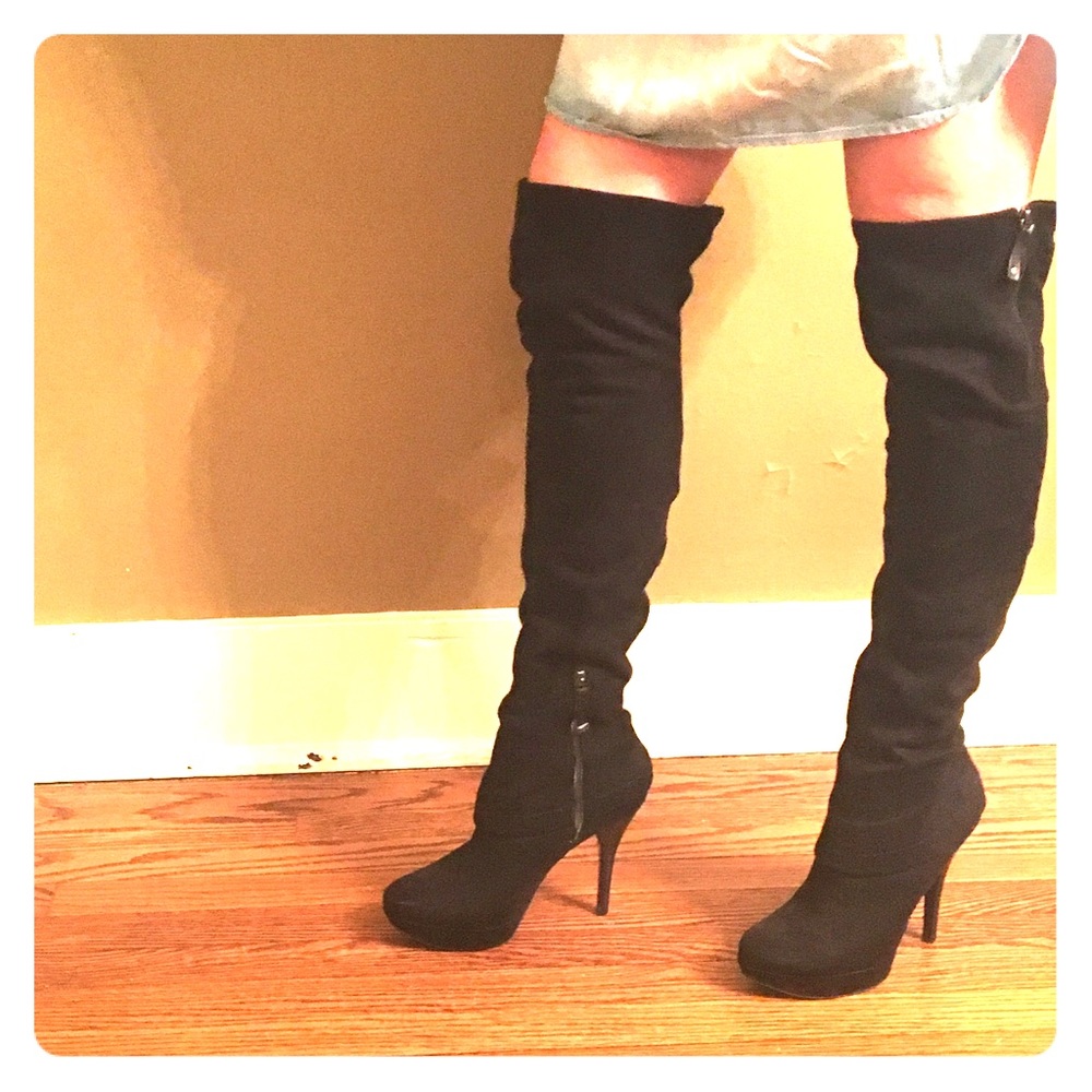 ❌SOLD❌Sexy Over the Knee Boots - Picture 2 of 8